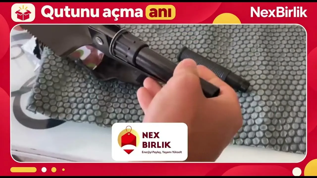 NexBirlik Innovation YouTube kanalında qutu açılışı videosunun üz qabığı